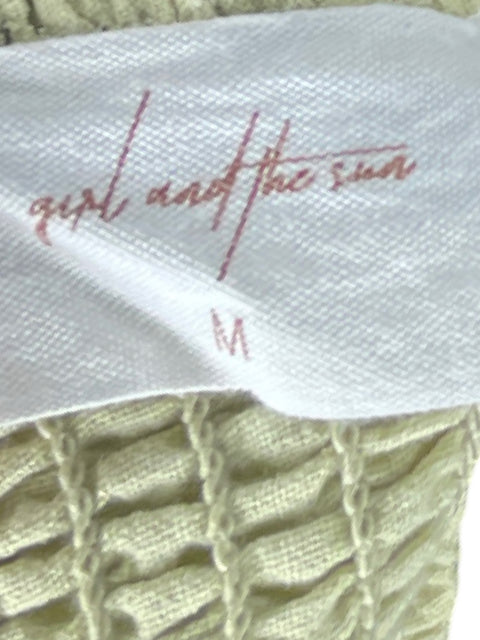 Vestido Girl And The Sun One Shoulder Verde - Talla M