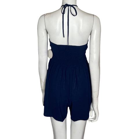Romper Milk & Honey De Punto Azul-Talla S