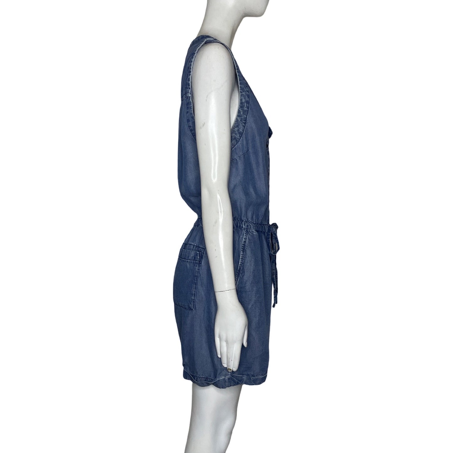 Romper Lucky Brand Sin Mangas Jeans Azul-Talla S