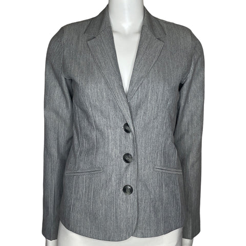 Blazer H. Tracy Ceñido Gris-Talla 6