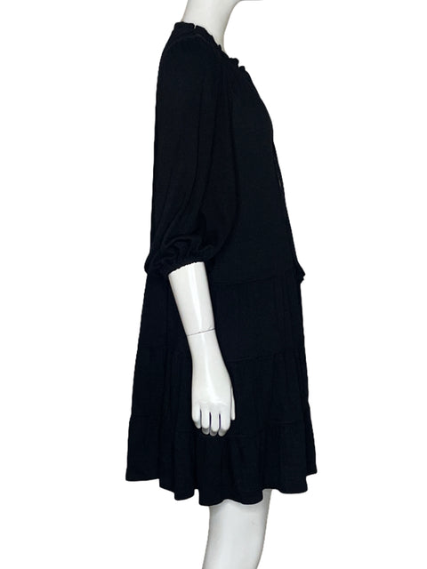 Vestido MaxStudio Mini Negro-Talla XS
