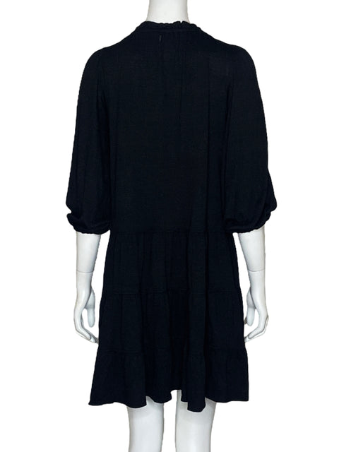 Vestido MaxStudio Mini Negro-Talla XS