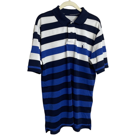 Sueter Ralph Lauren Rayas Azul-Talla 10/12
