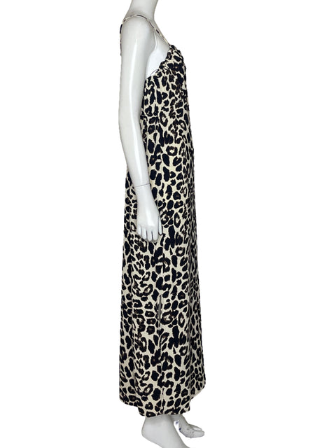 Vestido Monteau L.A.  Animal Print Marrón-Talla M
