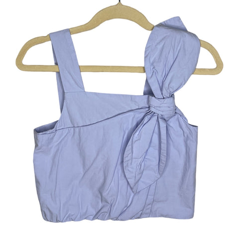 Top Zara Lazo Azul-Talla 8