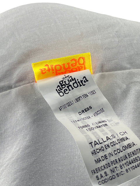 Camisa Agua Bendita Estampado Marrón-Talla S