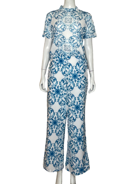 Set Reid Moda Mesh Azul-Talla S