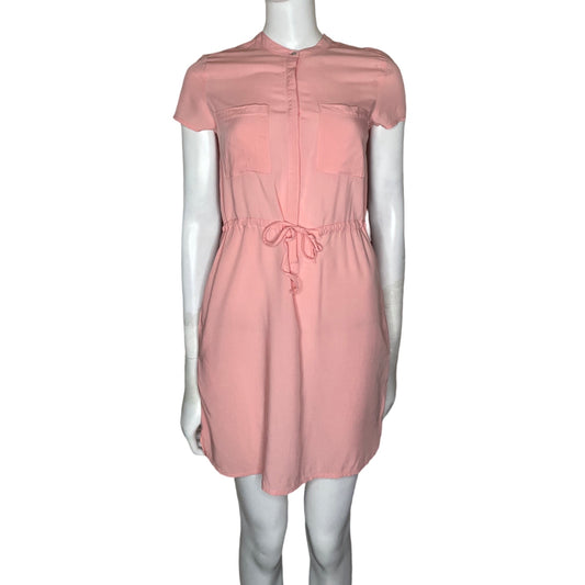Vestido Mango Mini Ajustable Rosado-Talla 2