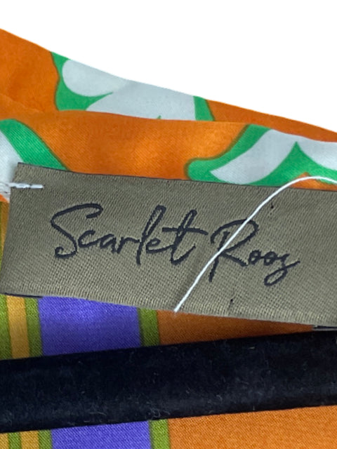 Set Scarlet Roos Estampado Naranja-Talla S