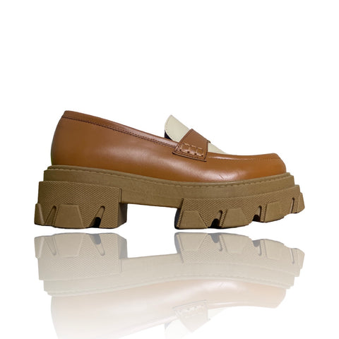 Calzados Mocasines Altos Marròn-Talla 36