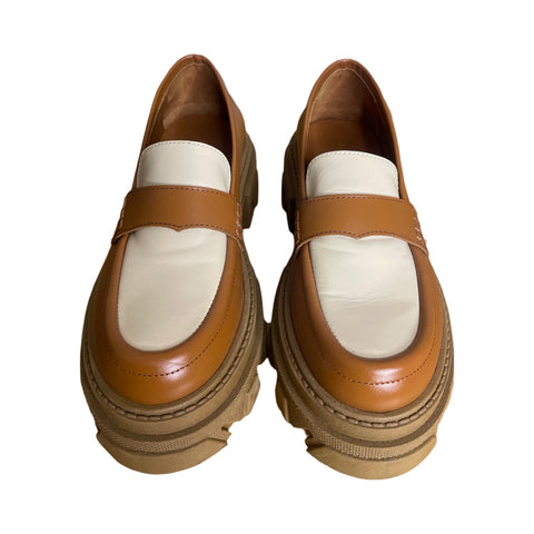 Calzados Mocasines Altos Marròn-Talla 36