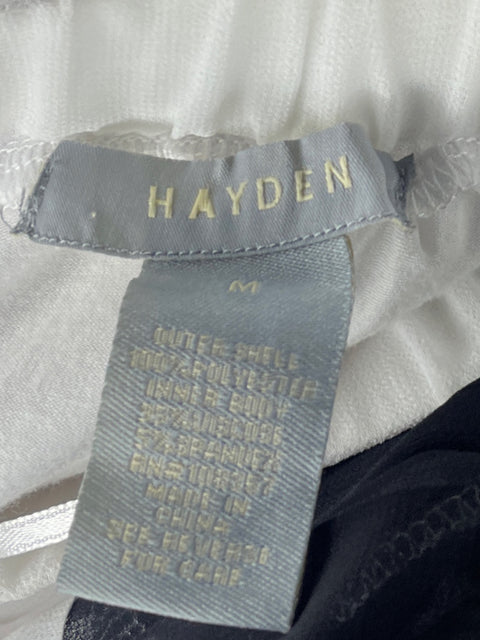 Falda Hayden Plisada Blanco-Talla M