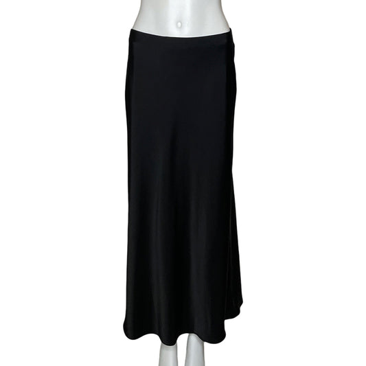 Falda Zara Corte Recto Negro-Talla L