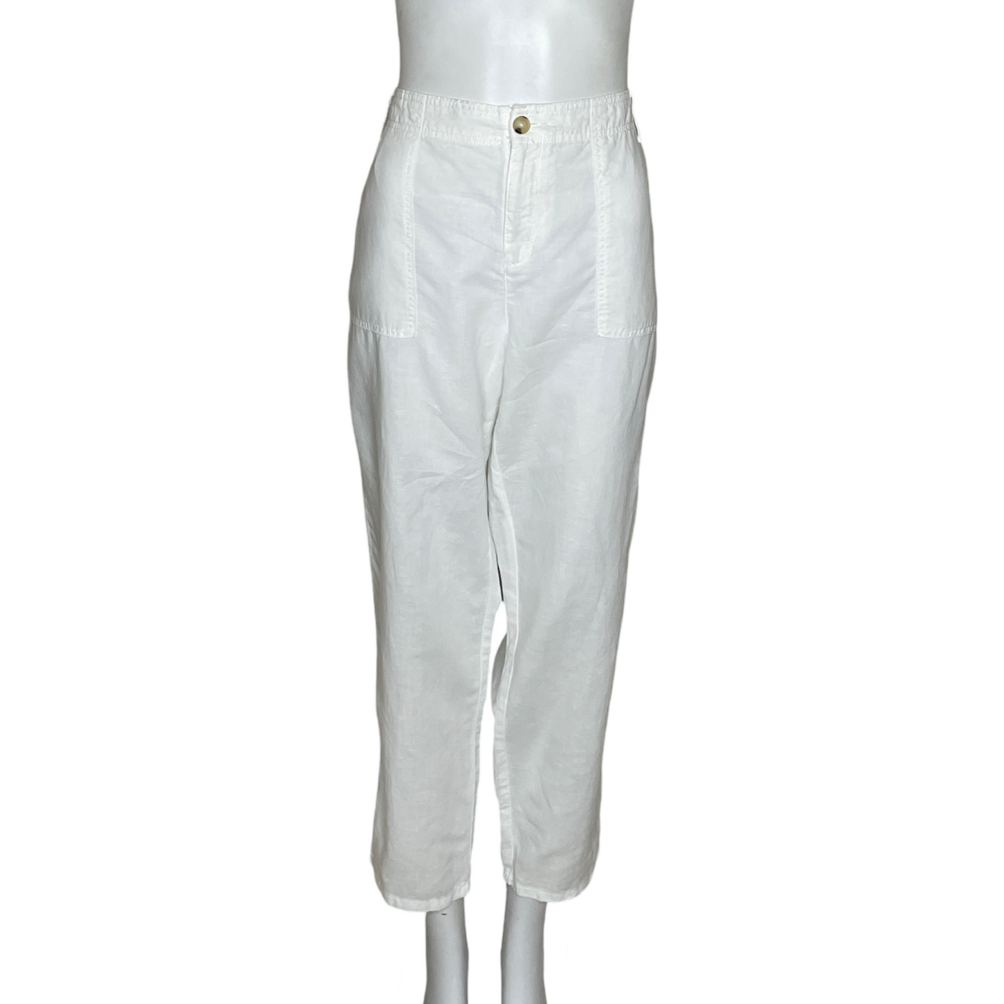 Pantalón Liz Claiborne Cargo Blanco-Talla14