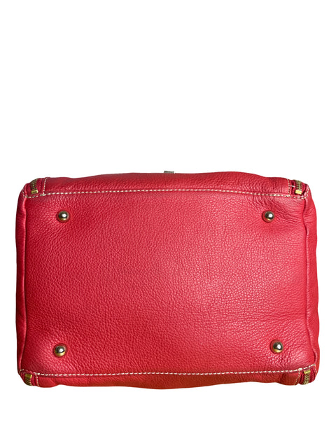 Bolso Purificación Garcia Bowling Rojo-Talla M