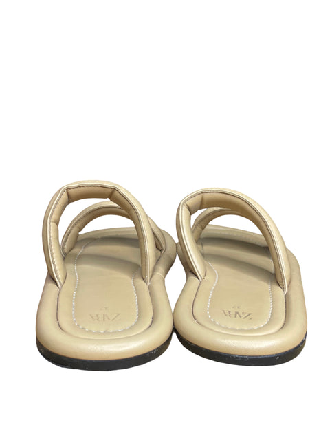 Calzado Zara Acolchado Beige-Talla 37