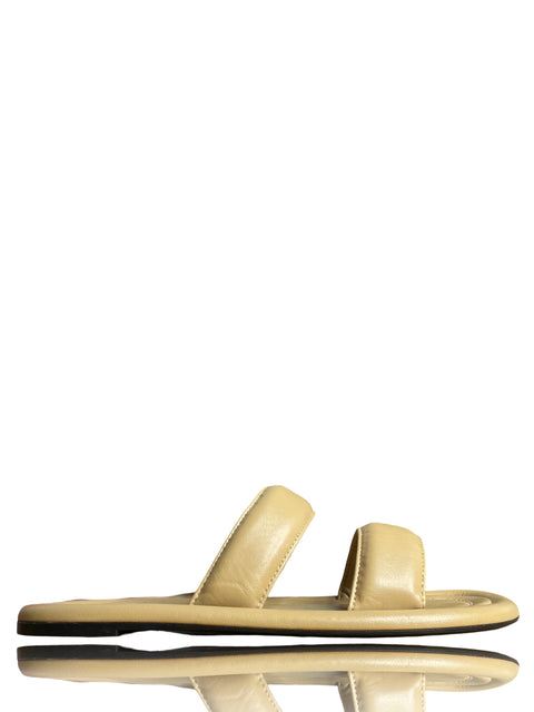 Calzado Zara Acolchado Beige-Talla 37