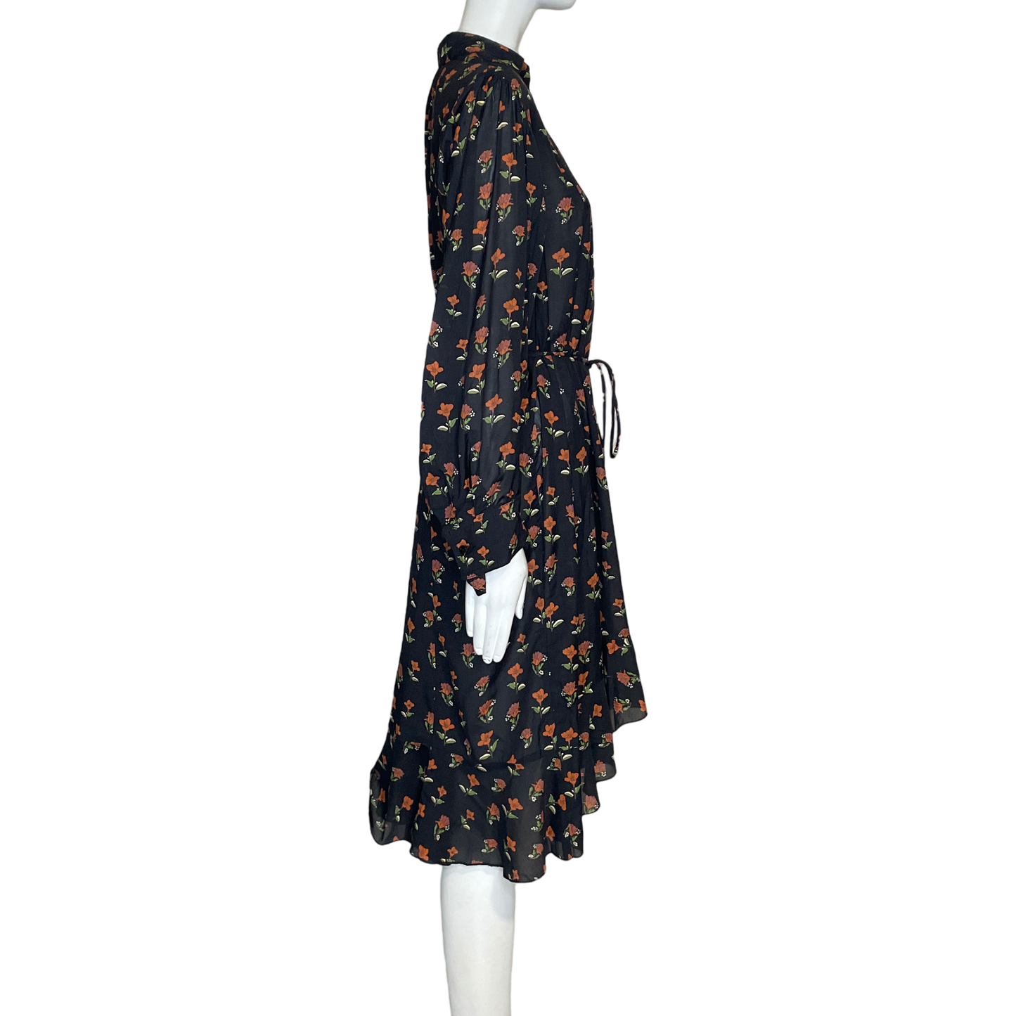 Vestido Zara (premiun denim collection)
Midi Vuelos Floral Negro-Talla XS