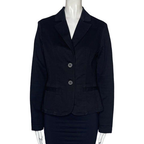 Chaqueta  Zara Dos Botones Negro-Talla M