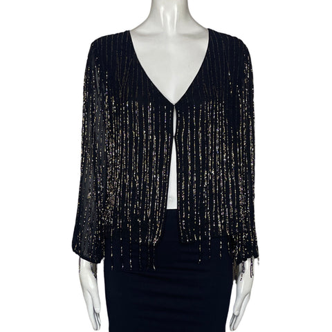 Blazer El Corte Ingles Pedreriaa sueltas Negro-Talla M