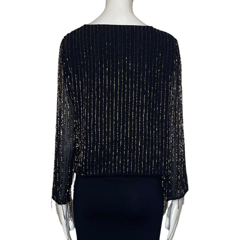 Blazer El Corte Ingles Pedreriaa sueltas Negro-Talla M