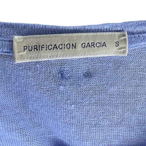 Blusa Purificacion Garcia Vuelos Azul-Talla S