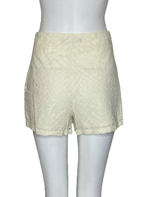 Short Zara Eyelet Beige-Talla XS