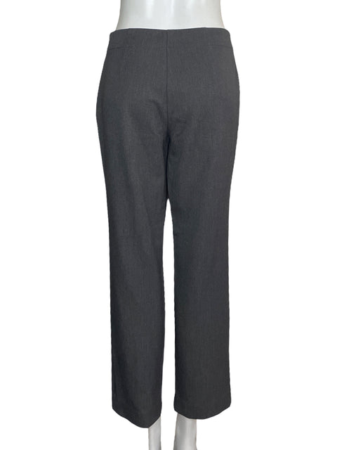 Pantalón Talbots Petites Recto Gris-Talla 8