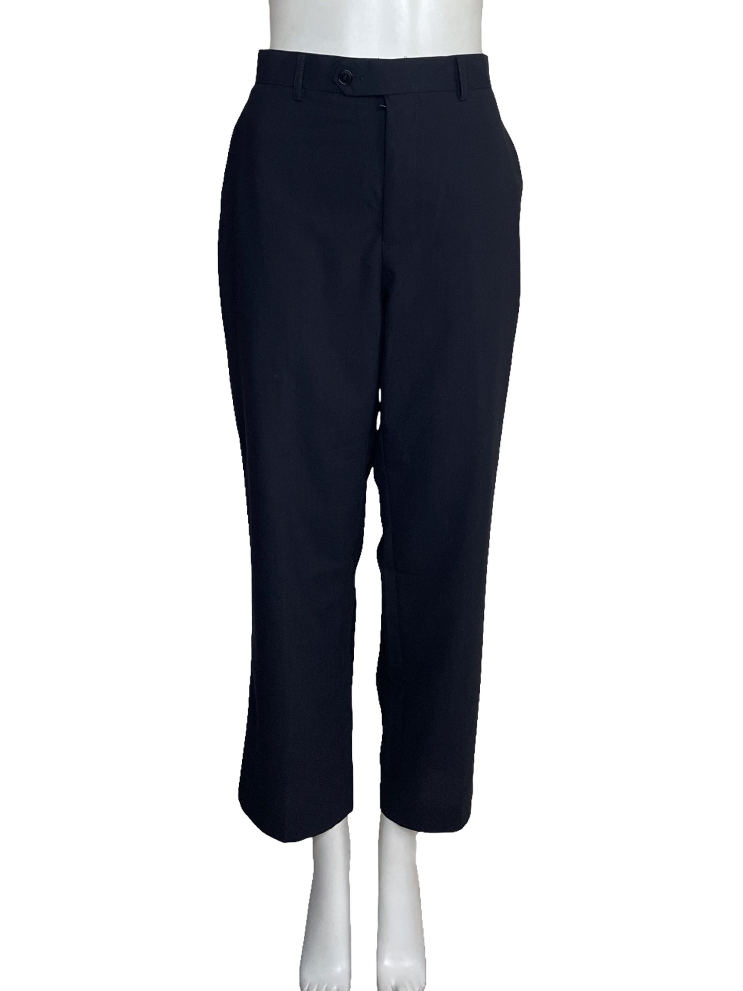 Pantalon Sancanal Tiro Alto Azul-Talla M