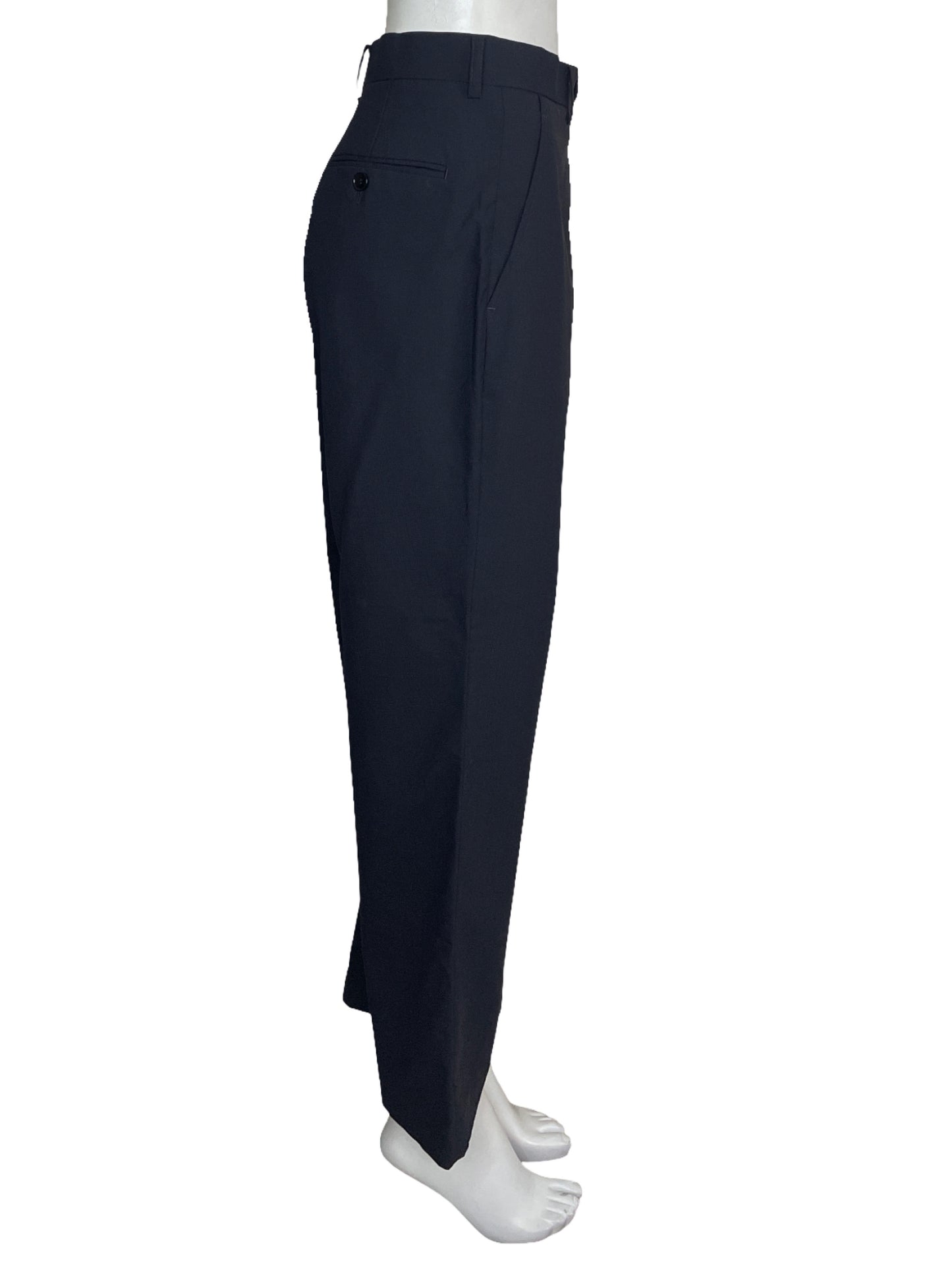 Pantalon Sancanal Tiro Alto Azul-Talla M