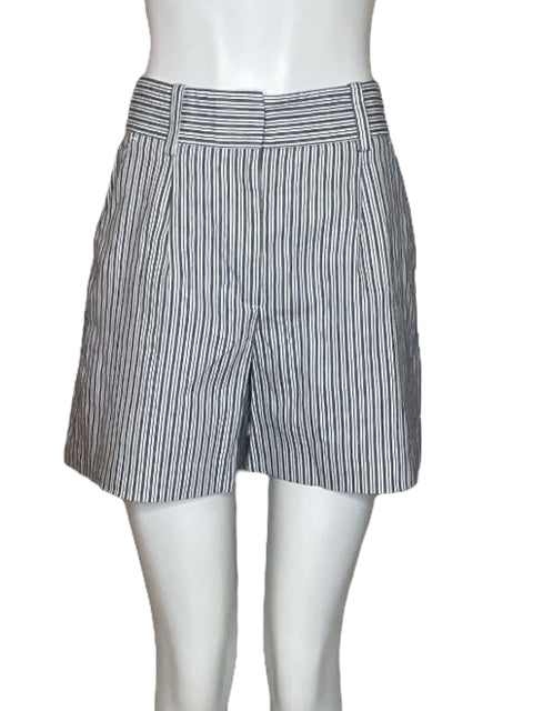 Short Zara Rayas Azul-Talla XS