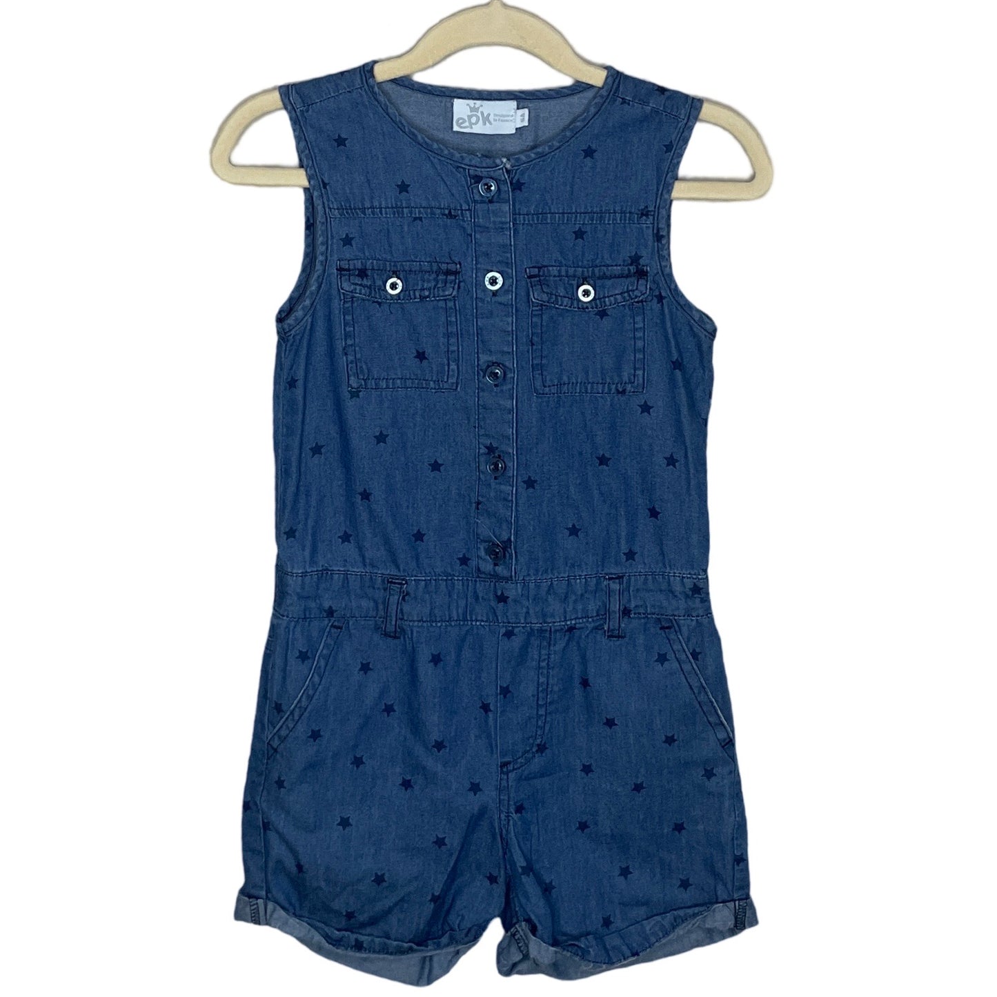 Vestido Epk Estrellas Azul-Talla 5A