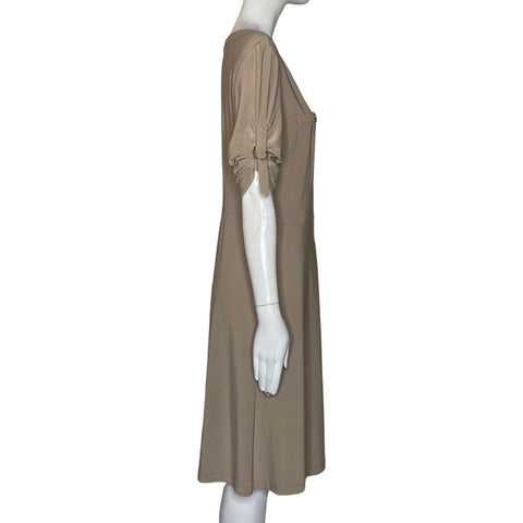 Vestido Jones New York Fluido Beige-Talla 6