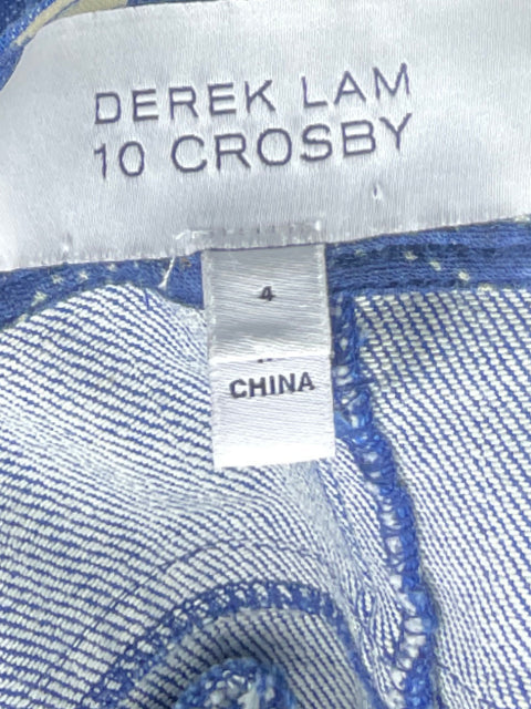 Panralon Derek Lam 10 Crosby Jeans Flare 
Azul-Talla 4