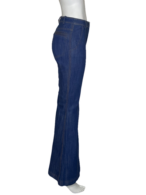 Panralon Derek Lam 10 Crosby Jeans Flare 
Azul-Talla 4