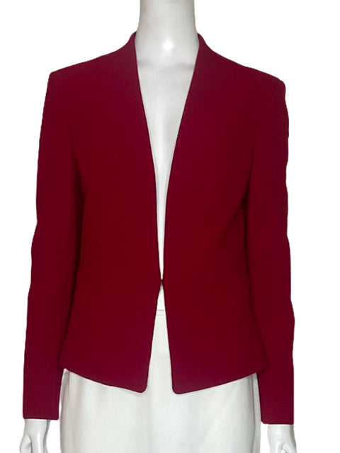 Blazer Ann Taylor Corto Rojo-Talla 6