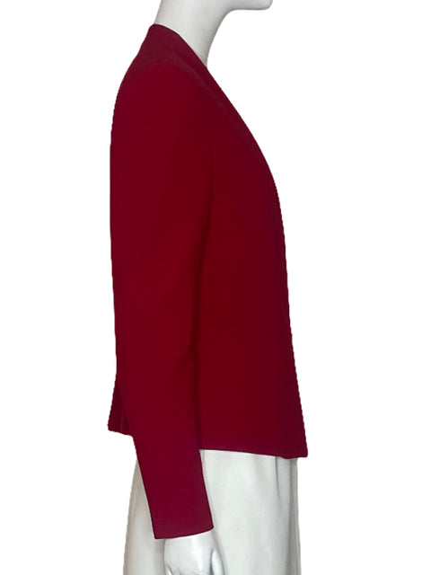 Blazer Ann Taylor Corto Rojo-Talla 6
