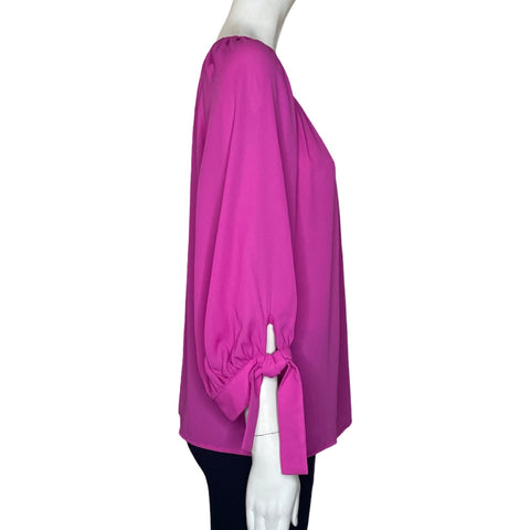 Blusa Karen Kane Mangas Ancha Rosado-Talla XS