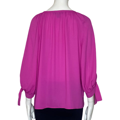 Blusa Karen Kane Mangas Ancha Rosado-Talla XS