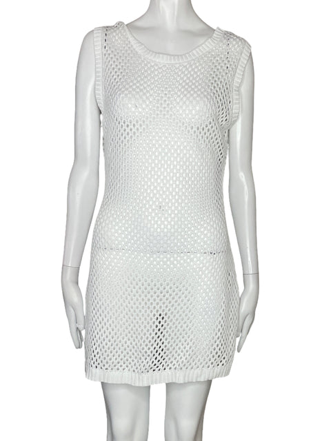 Salida de Tesoro Tps Tejido Troquelado Blanco-Talla S