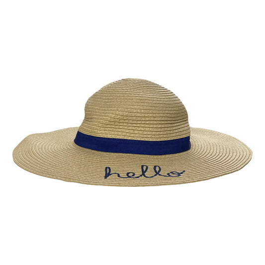 Sombrero Carter's De Paja Beige-Talla 2-4T
