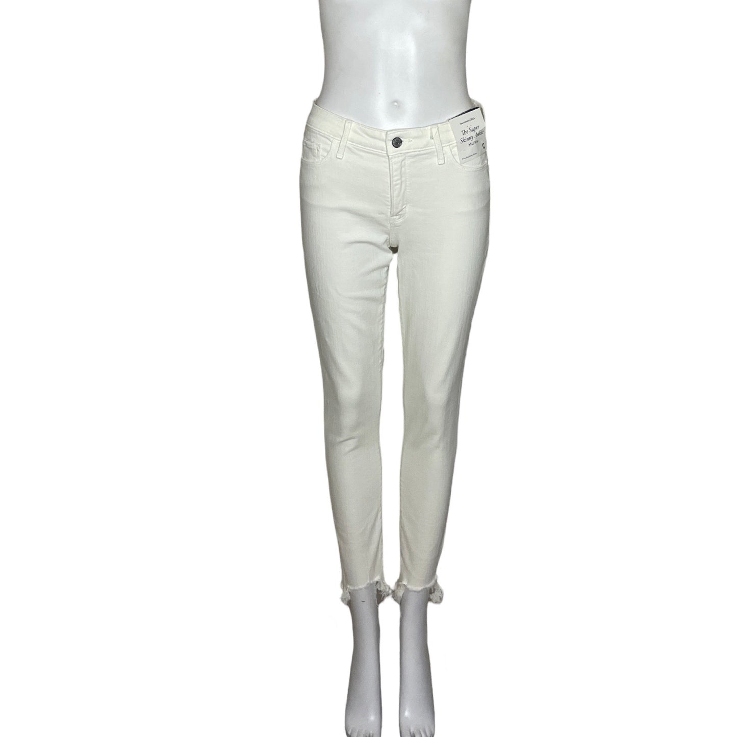 Pantalón ABERCROMBIE & FITCH Denim Blanco - Talla 4