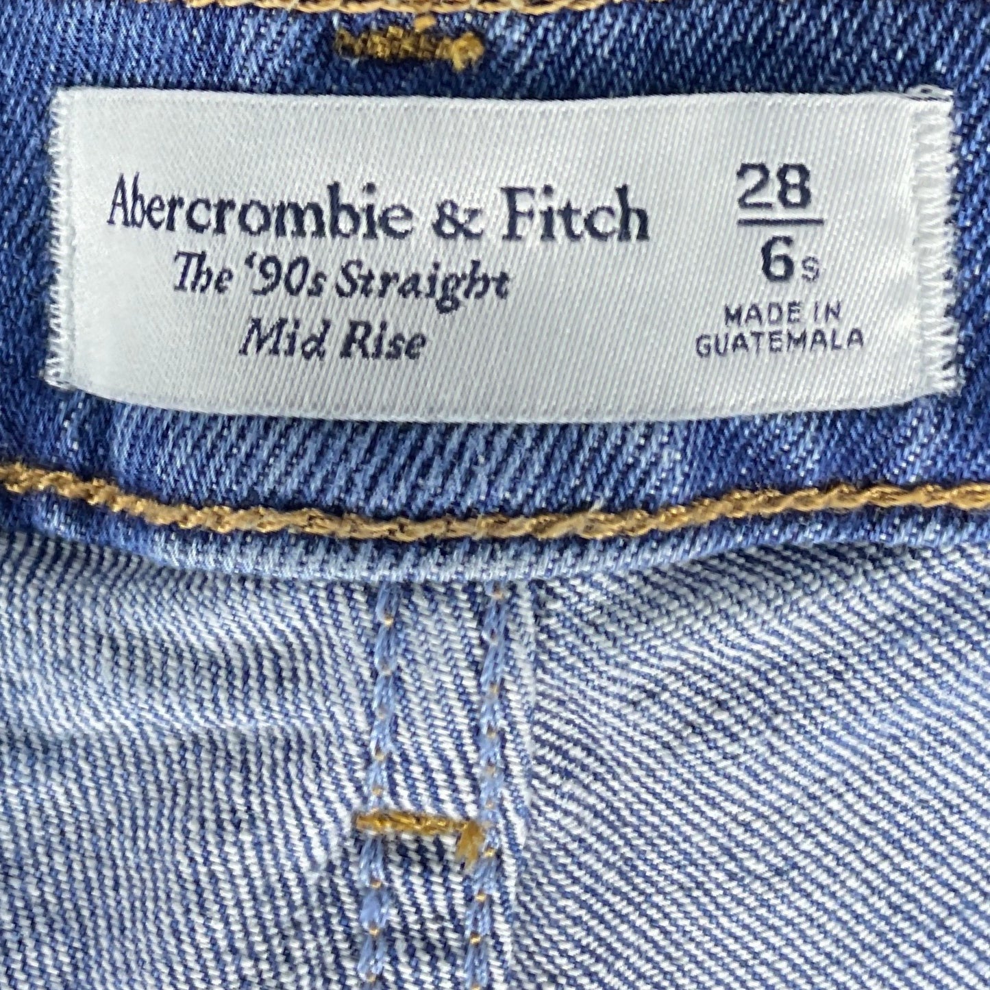 Pantalón ABERCROMBIE & FITCH Denim Azul - Talla 6