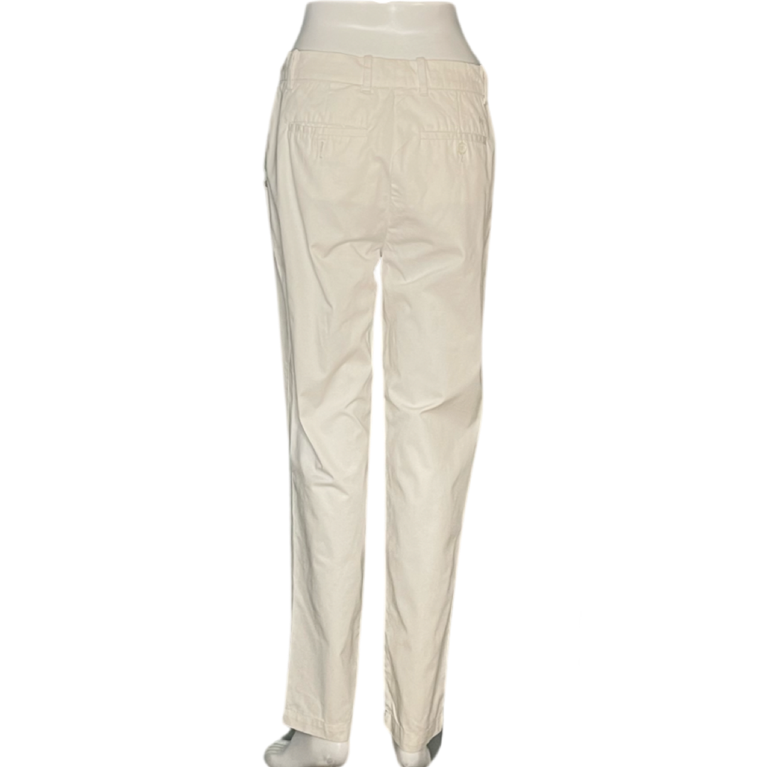 Pantalon Lacoste Largo Blanco- Talla 34