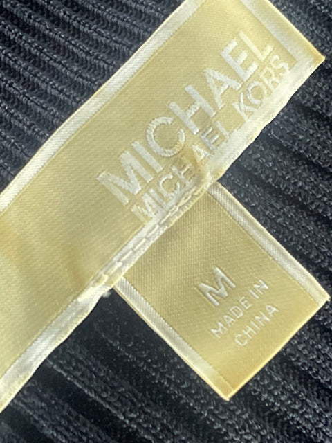 Vestido Michael Kors Canale Negro-Talla M