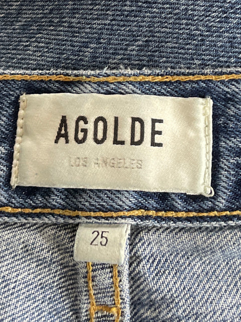 Pantalón Agolde Denim Relaxed Azul-Talla 25