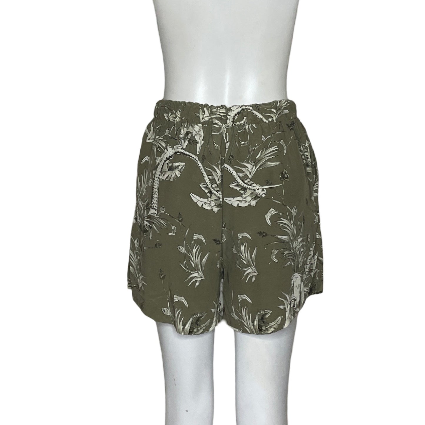 Shorts ANINE BING Short Floral Verde - Talla S