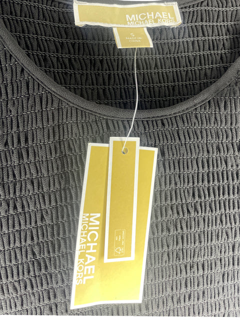 Vestido Michael Kors Mini 
Georgette Fruncido-Talla S