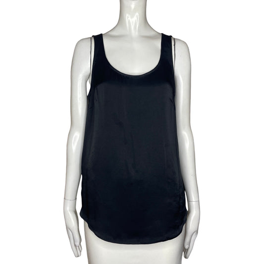 Blusa ANTHROPOLOGIE Tiras Fluida Negro - Talla M