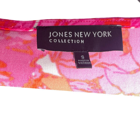 Vestido Jones New York Cuello Cruzado 
Rosado-Talla S